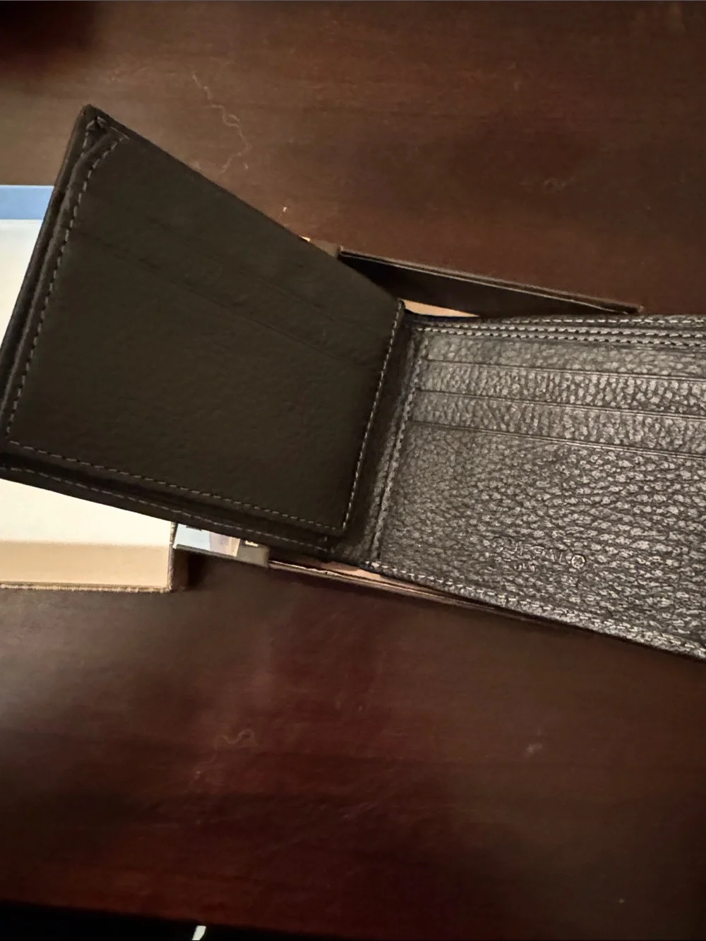 Buffalo trails wallet men NEW black